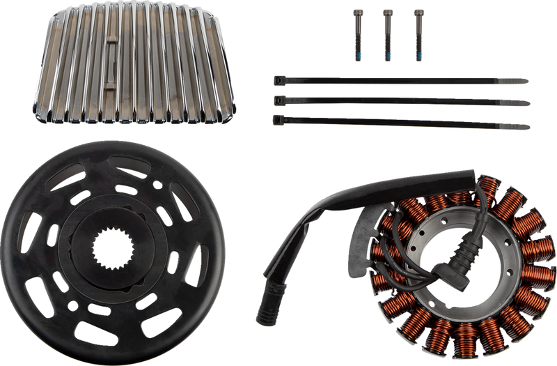 DRAG SPECIALTIES Replacement Charging System Kit - Chrome