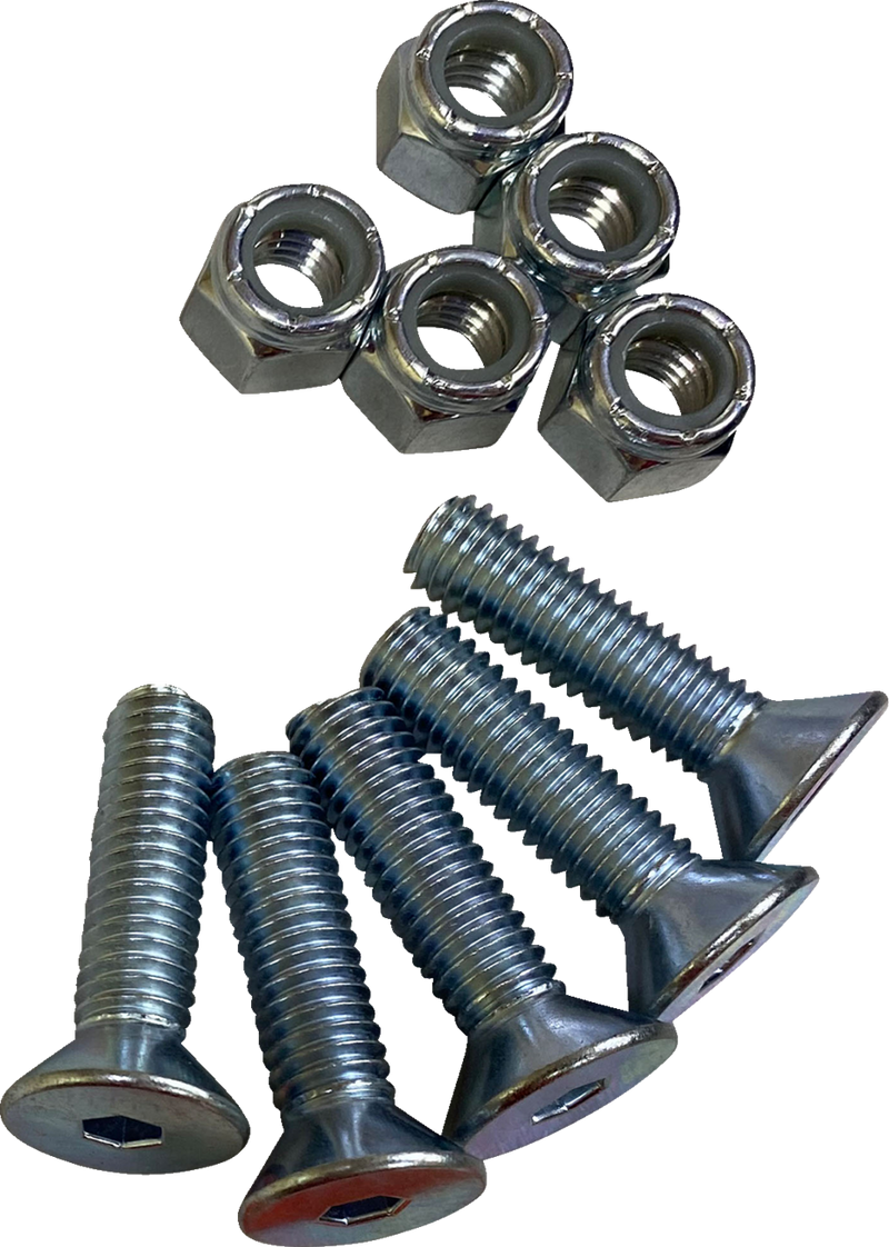 DRAG SPECIALTIES Brake Rotor Socket-Head with Nut Hardware Kit - 1-1/2" x 3/8"-16