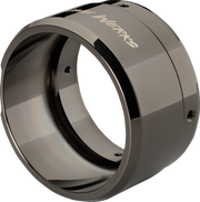 KHROME WERKS 4-1/2" Klassic End Cap - Left Hand - Eclipse 201758P