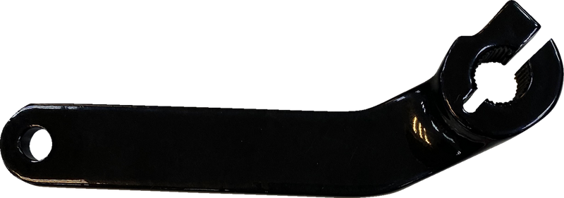 DRAG SPECIALTIES Replacement Steel Shift Lever - Gloss Black - FLH/FLT