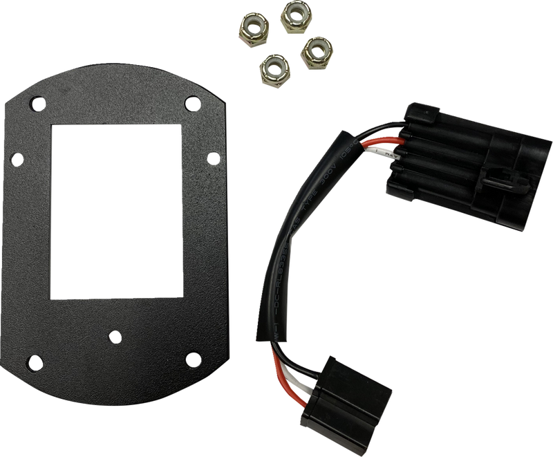 CUSTOM DYNAMICS ProBeam Headlight Mounting Kit - Headlight - Satin Black