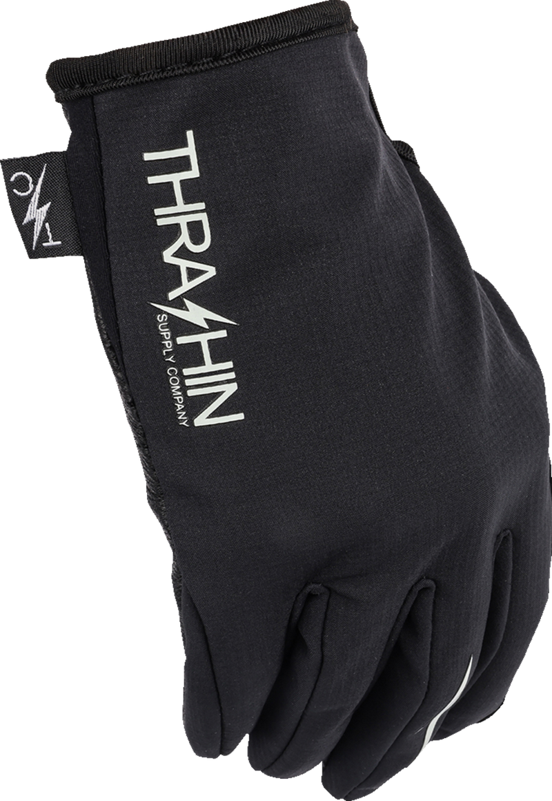 THRASHIN SUPPLY CO. Windbreaker Stealth Gloves - Black - Large