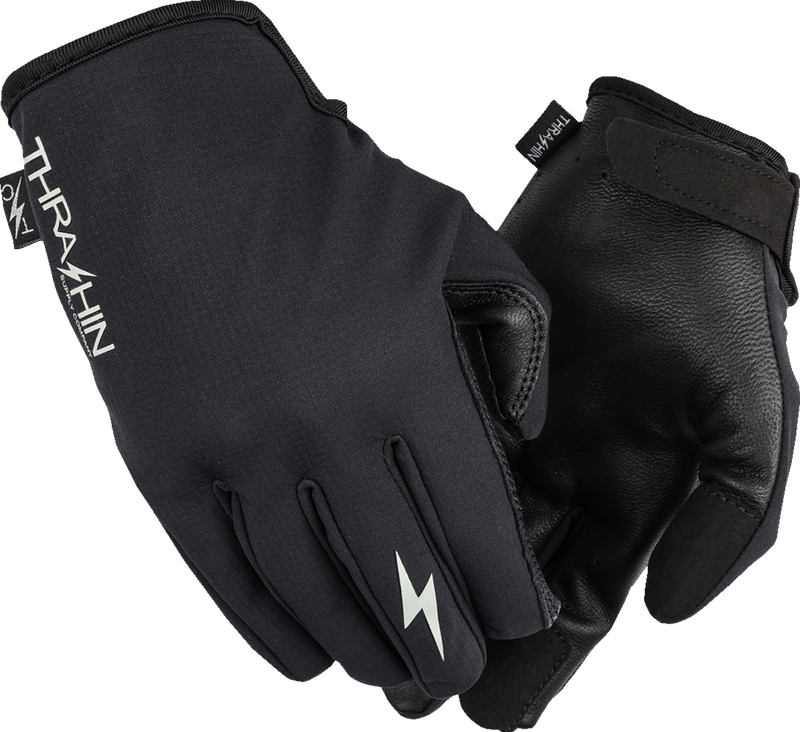THRASHIN SUPPLY CO. Windbreaker Stealth Gloves - Black - Large