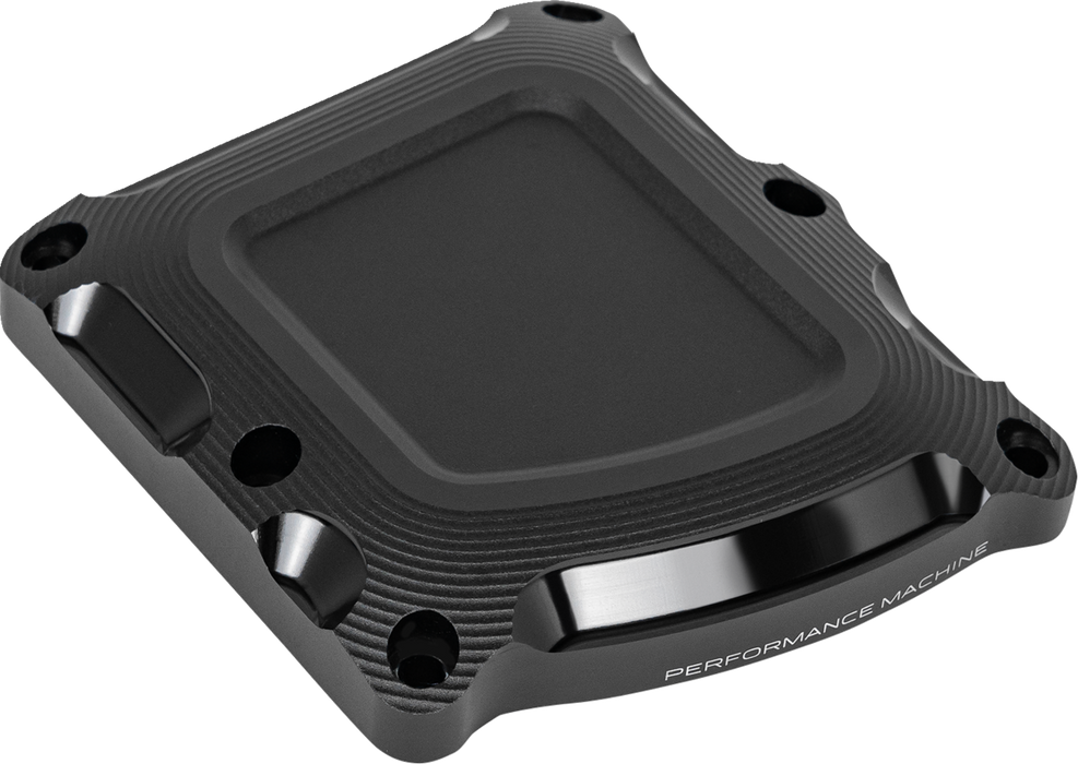 PERFORMANCE MACHINE (PM) Race Series Transmission Cover - Black Ops - M8