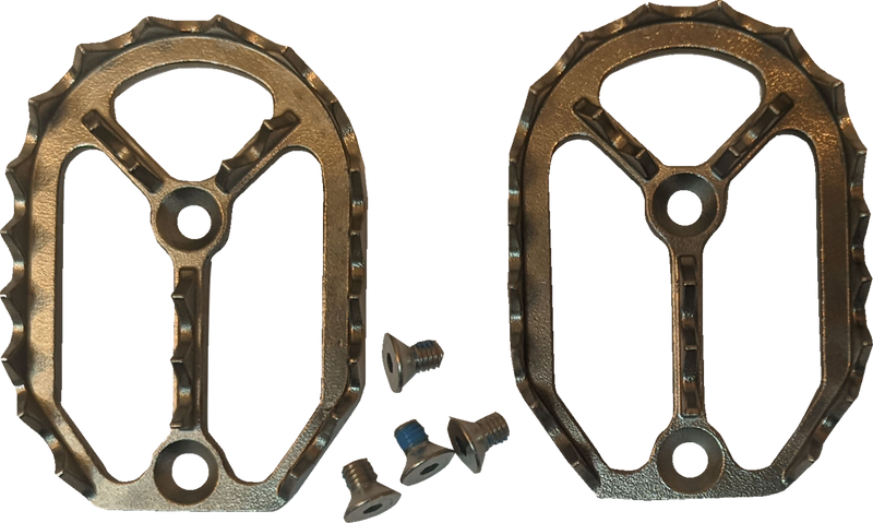 DRAG SPECIALTIES Qualifier Foot Rest - Replacement Teeth and Screws