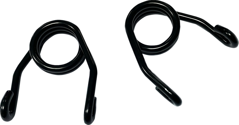 DRAG SPECIALTIES Torsion Solo Seat Spring Set - Gloss Black - 3"