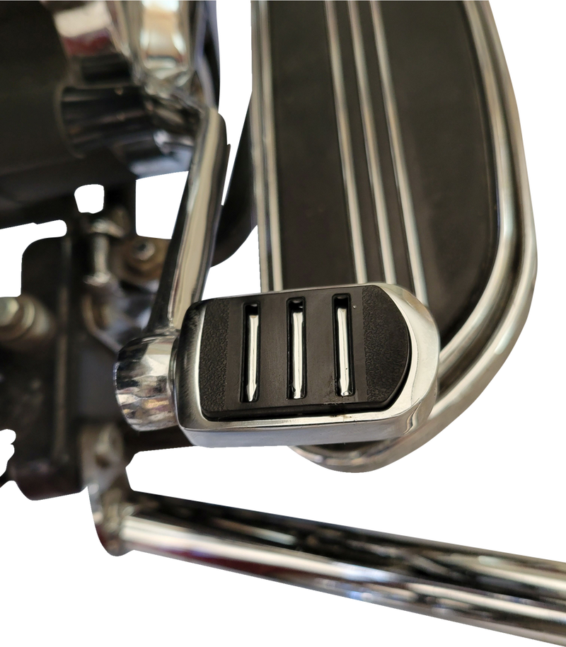 DRAG SPECIALTIES Sweeper Style Peg Shifter - Chrome