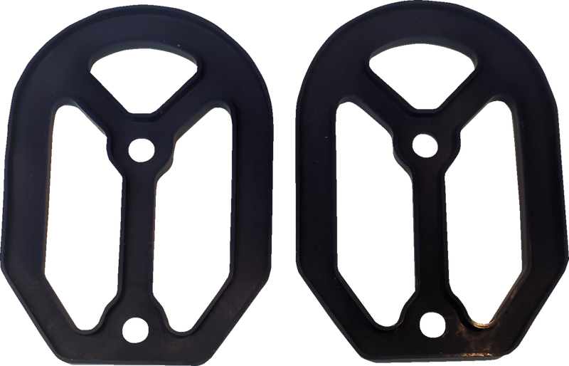 DRAG SPECIALTIES Qualifier Foot Peg Replacement Rubber Inserts - Dark Blue