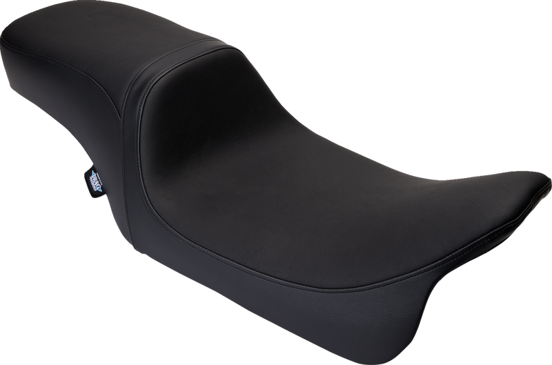 DRAG SPECIALTIES Predator II Smooth Vinyl Seat w/o Backrest - Black - Touring '08-'23