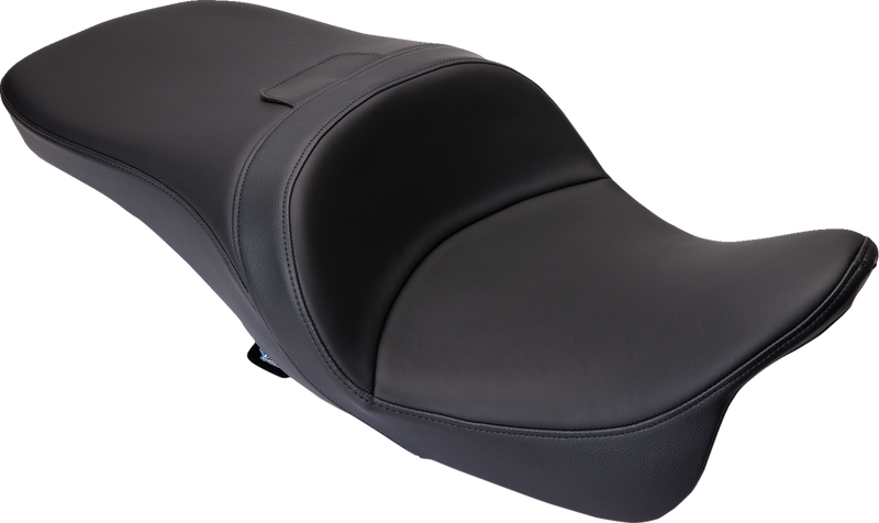 DRAG SPECIALTIES Freedom Seat - Solar Leather - Black - Smooth - Touring '09-'23