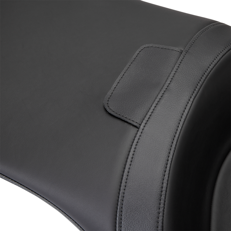 DRAG SPECIALTIES Freedom Seat - Solar Leather - Black - Smooth - Touring '09-'23