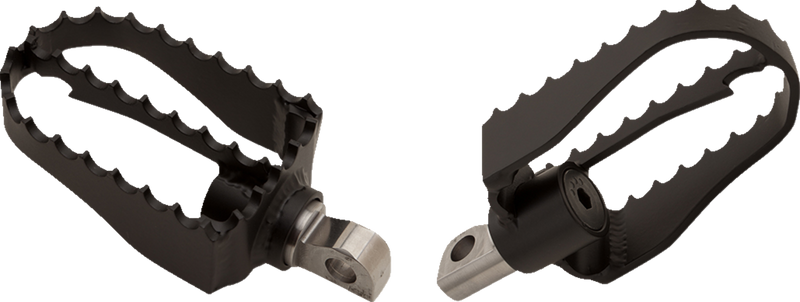 BURLY BRAND MX Footpegs - Driver/Passenger - Black B13-1009B