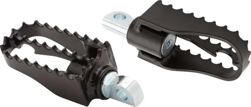 BURLY BRAND MX Mini Footpegs - Driver/Passenger - Black B13-1010B