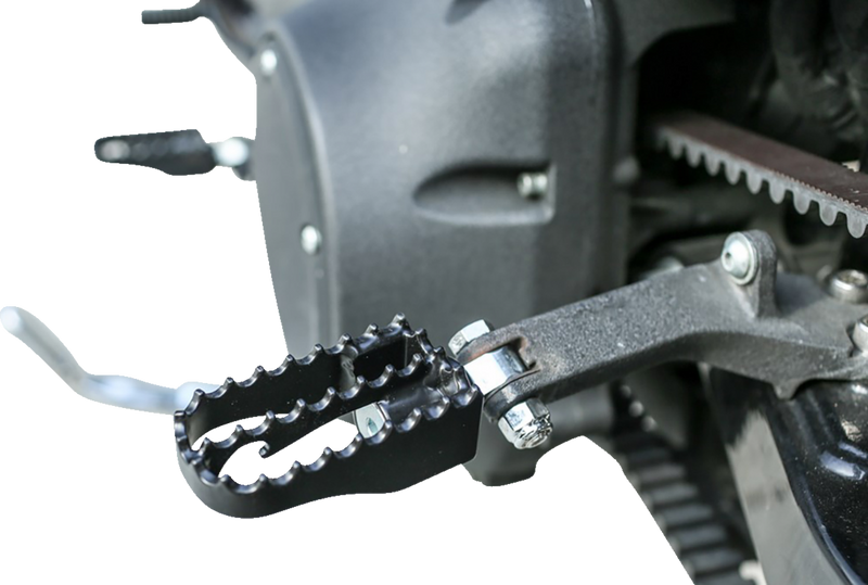 BURLY BRAND MX Mini Footpegs - Driver/Passenger - Black B13-1010B