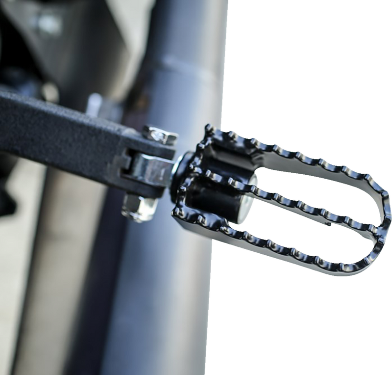 BURLY BRAND MX Mini Footpegs - Driver/Passenger - Black B13-1010B