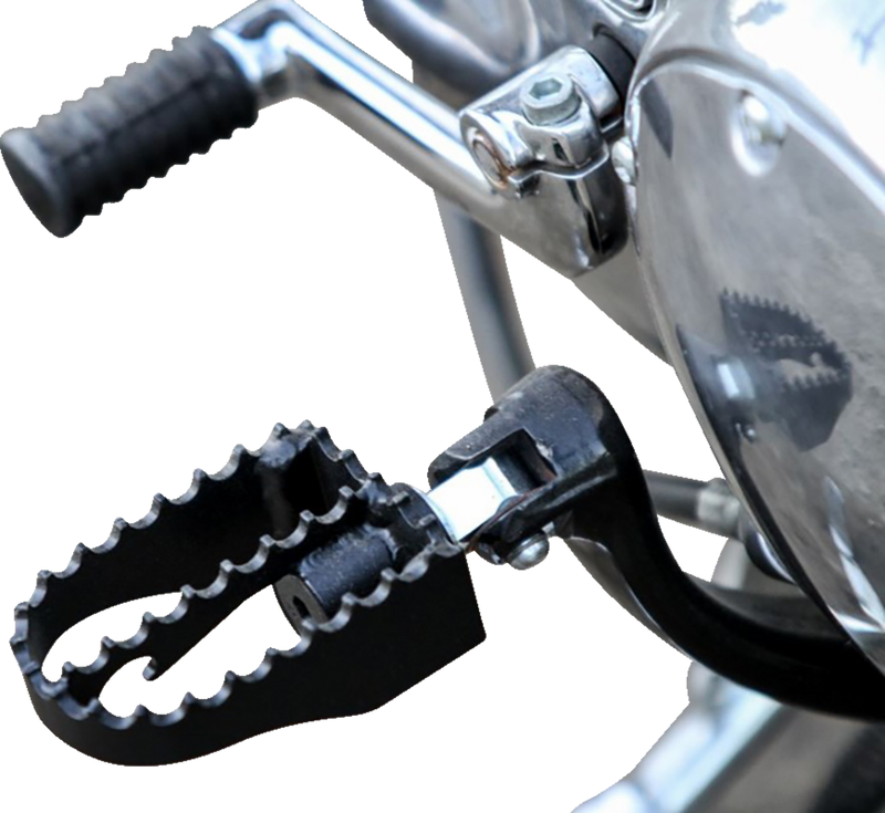 BURLY BRAND MX Footpegs - Driver/Passenger - Black B13-1009B