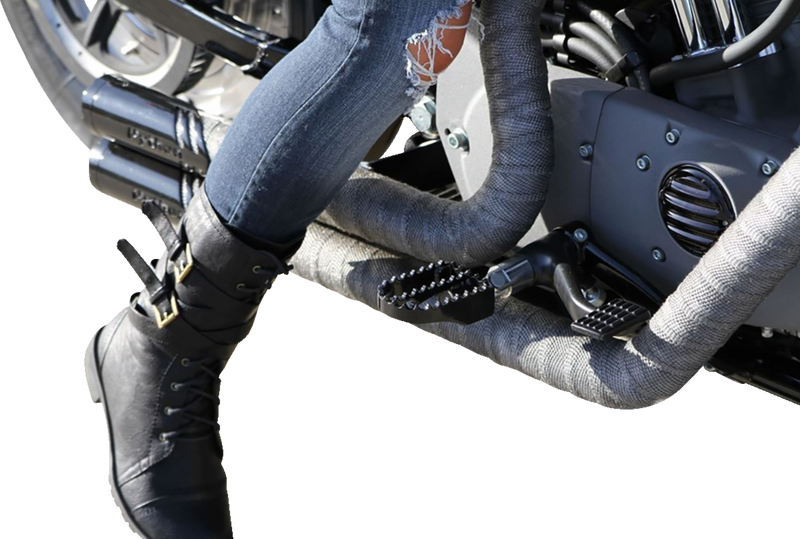 BURLY BRAND MX Footpegs - Driver/Passenger - Black B13-1009B