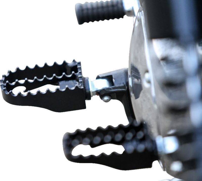 BURLY BRAND MX Footpegs - Driver/Passenger - Black B13-1009B