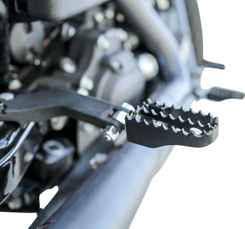 BURLY BRAND MX Mini Footpegs - Driver/Passenger - Black B13-1010B