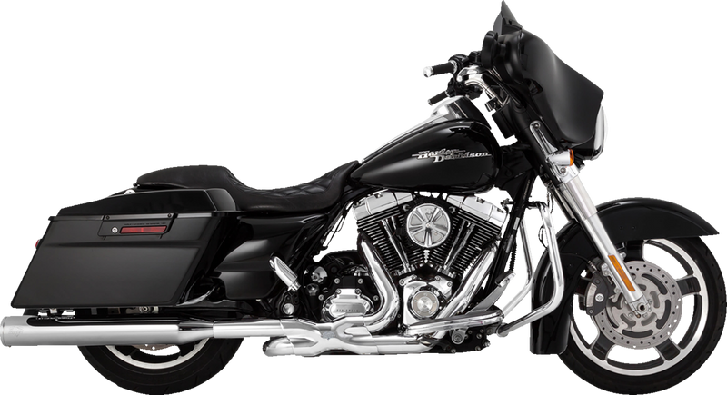 VANCE & HINES Power Duals PCX* Header System - Chrome - 2009-2016 TOURING MODELS