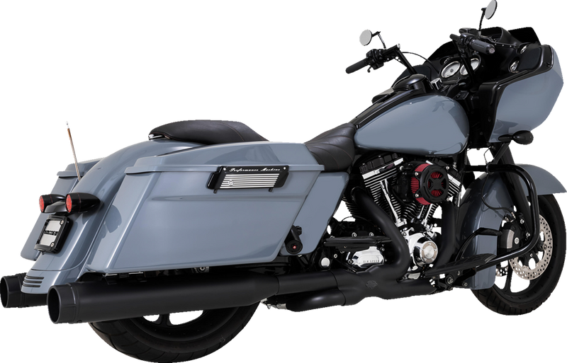 VANCE & HINES Power Duals PCX* Header System - Black - 2009-2016 TOURING MODELS