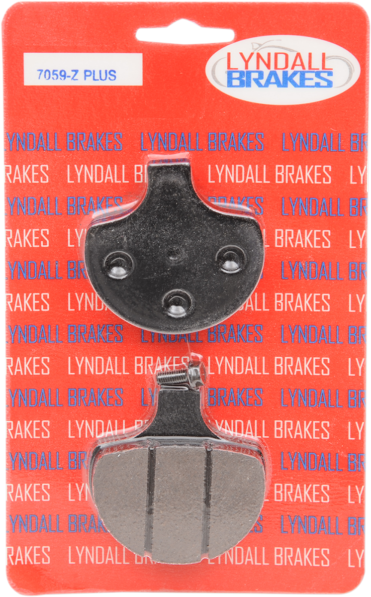 LYNDALL RACING BRAKES LLC Z-Plus Brake Pads - 1986-2007 Harley-Davidson TOURING, SOFTAIL, SPORTSTER, DYNA MODELS