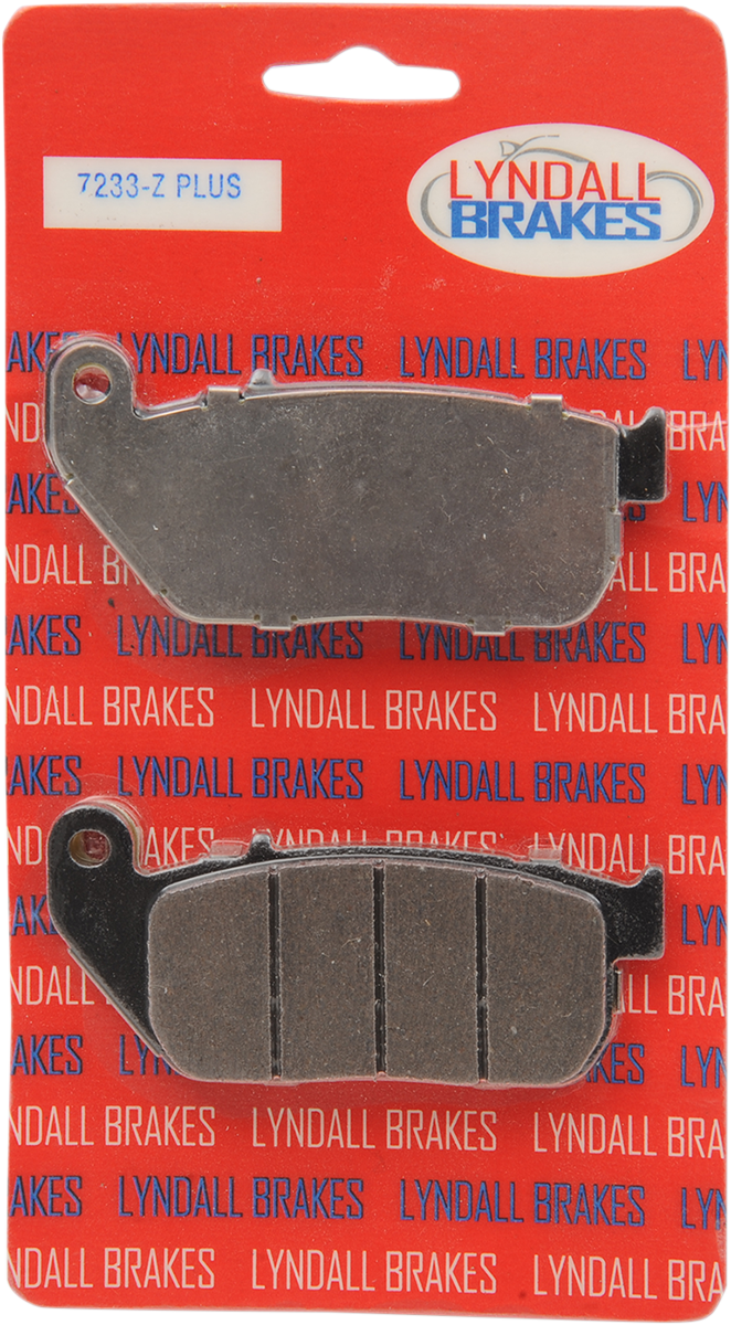 LYNDALL RACING BRAKES LLC Z-Plus Brake Pads - 2004-2013 Sportster Models