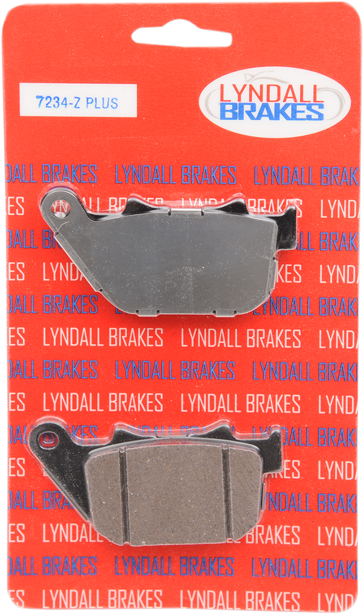 LYNDALL RACING BRAKES LLC Z-Plus Brake Pads - 2004-2013 Sportster Models