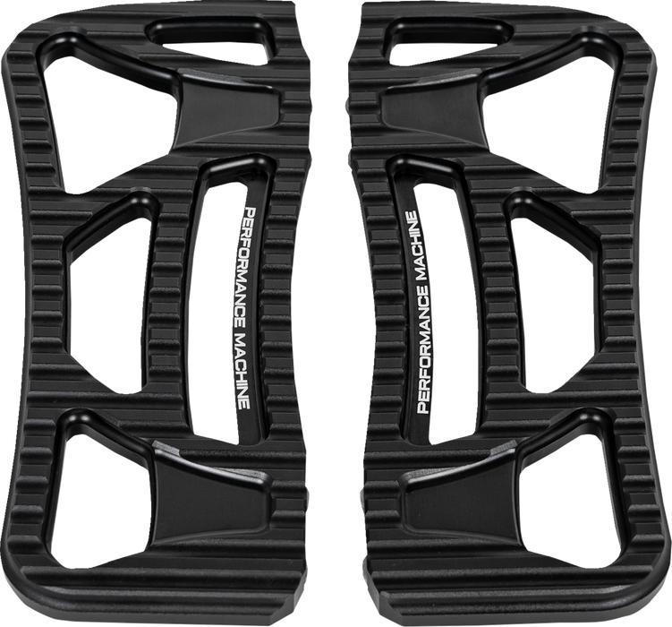 PERFORMANCE MACHINE (PM) Drifter Floorboards - Rider - Black Ops - '83-'23 TOURING