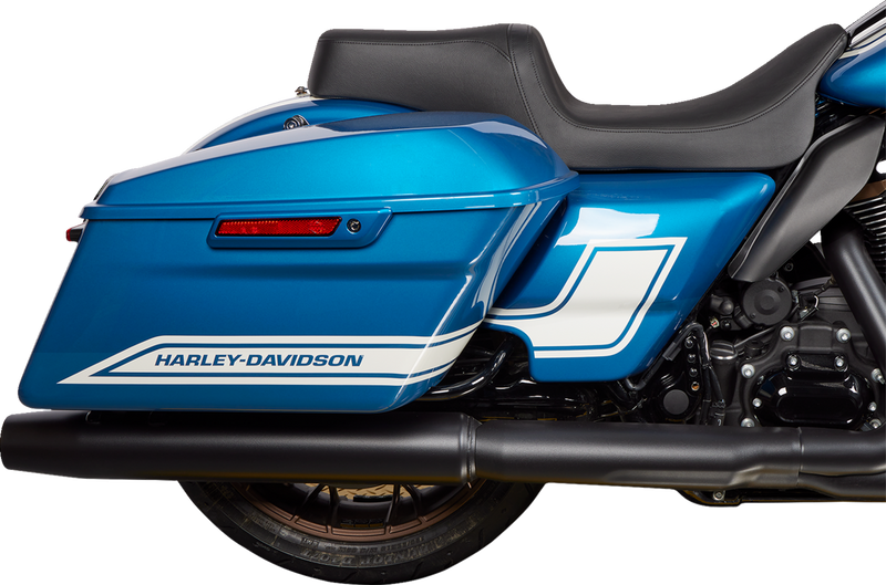 DRAG SPECIALTIES Predator I Smooth Vinyl Seat - Black - Touring '08-'23