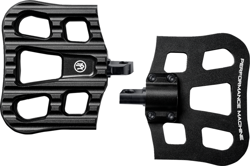PERFORMANCE MACHINE (PM) Drifter Floorboards - Passenger - Black Ops - '83-'23 TOURING