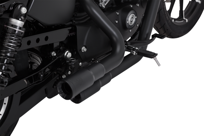 VANCE & HINES Mini Grenades Exhaust System - Matte Black - 2004-2013 SPORTSTER MODELS