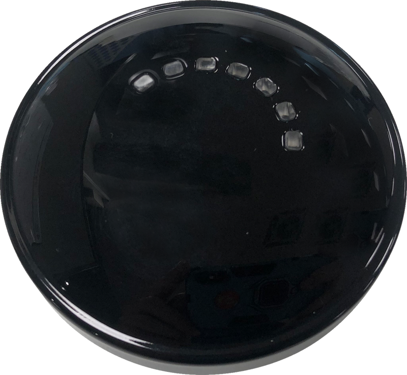 DRAG SPECIALTIES Replacement LED Style Tank Cap Fuel Gauge - Black