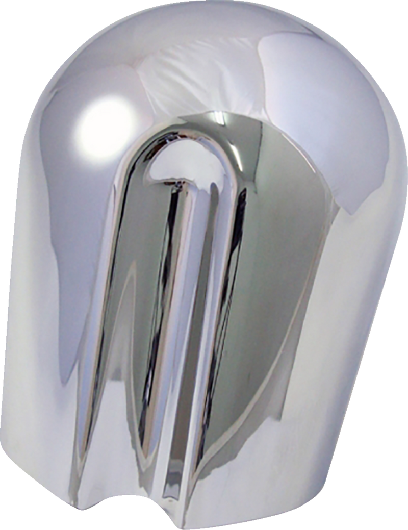 DRAG SPECIALTIES Replacement Custom Style Side-Mounted Horn Cover - Chrome