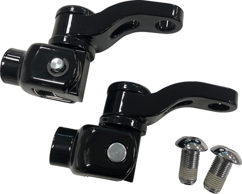 DRAG SPECIALTIES Passenger Peg Mount - Adjustable - Black