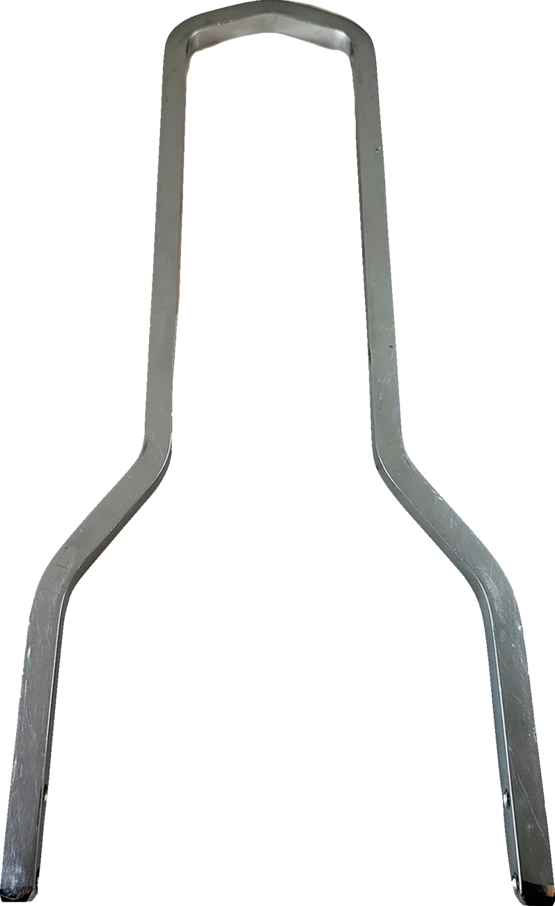 DRAG SPECIALTIES Square Sissy Bar - Chrome - 14.75" H x 8.75" W