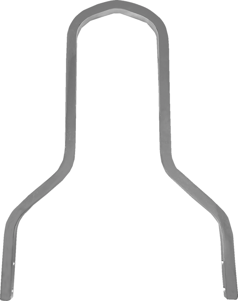 DRAG SPECIALTIES Square Sissy Bar - Chrome - 11" H x 11" W