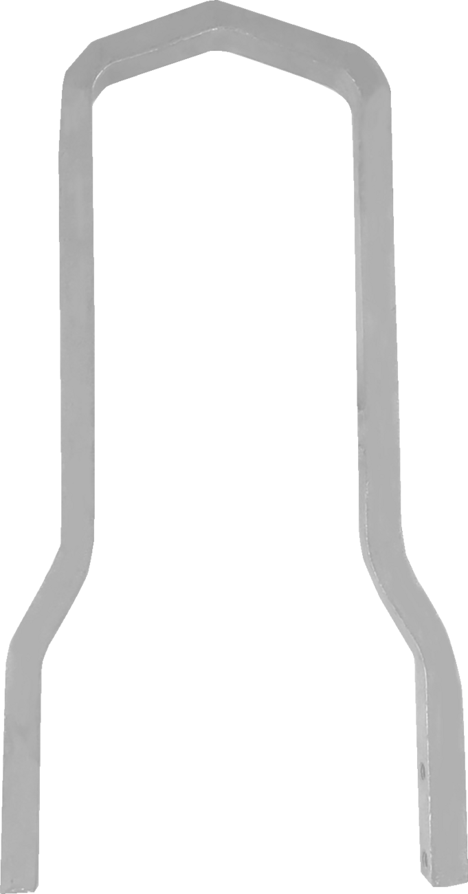 DRAG SPECIALTIES Square Sissy Bar - Chrome - 11.10" H x 6.69" W