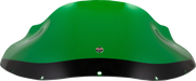 KLOCK WERKS Kolor Flare® Windshield - 9" - Green - FXRP KWW-02-0613