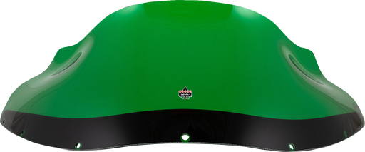 KLOCK WERKS Kolor Flare® Windshield - 9" - Green - FXRP KWW-02-0613
