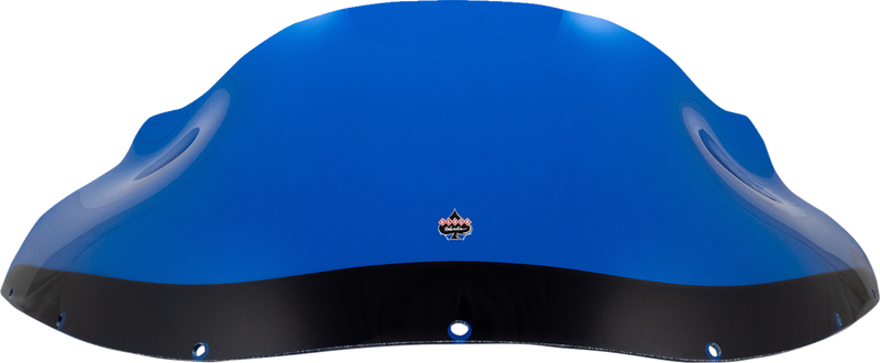 KLOCK WERKS Kolor Flare® Windshield - 9" - Blue - FXRP KWW-02-0615