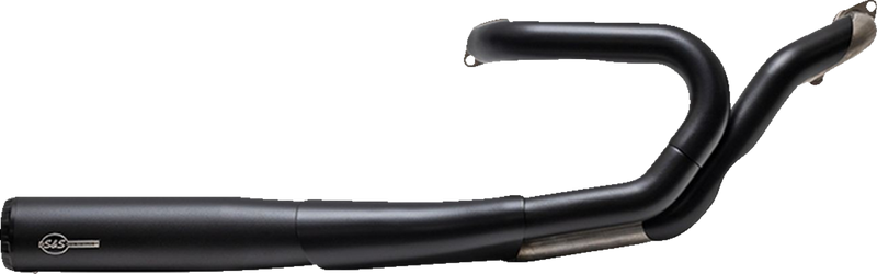 S&S CYCLE 2-into-1 Grand National Exhaust System - Black - Race Only