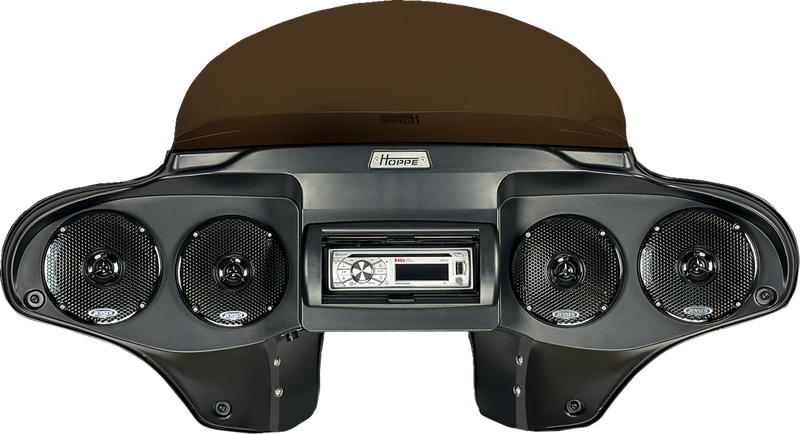 HOPPE INDUSTRIES Single Din CD Player Fairings ( Quadzilla, Four 5" Speakers)