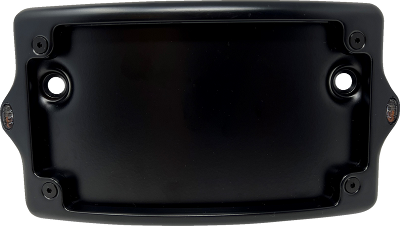 KODLIN USA LICENSE PLATE KIT - AMBER/RED/WHITE - BLACK