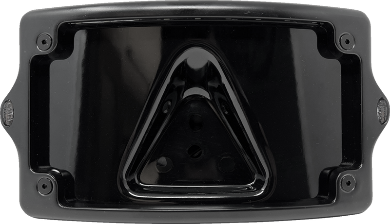 KODLIN USA LICENSE PLATE KIT - AMBER/RED/WHITE - BLACK