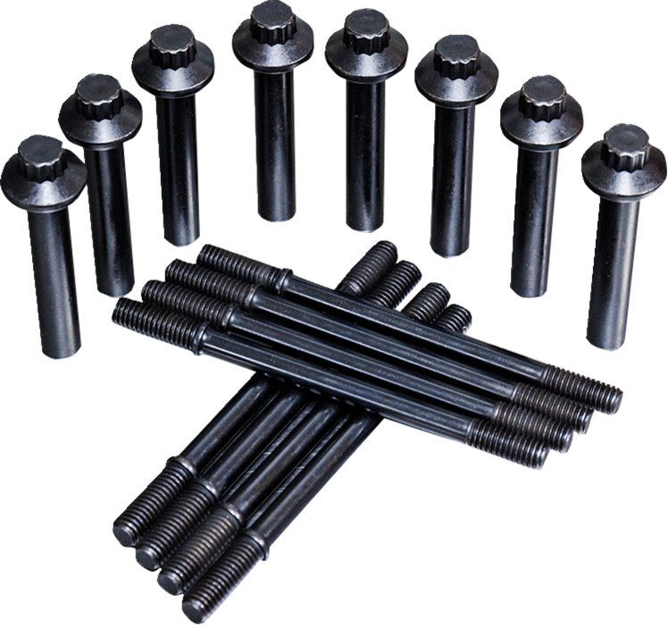 S&S CYCLE Cylinder Stud & Head Bolt Kit - '17-'23 M8 Models