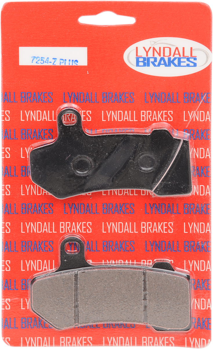 LYNDALL RACING BRAKES LLC Z-Plus Brake Pads - 2006-2021 Harley-Davidson TOURING, VROD MODELS