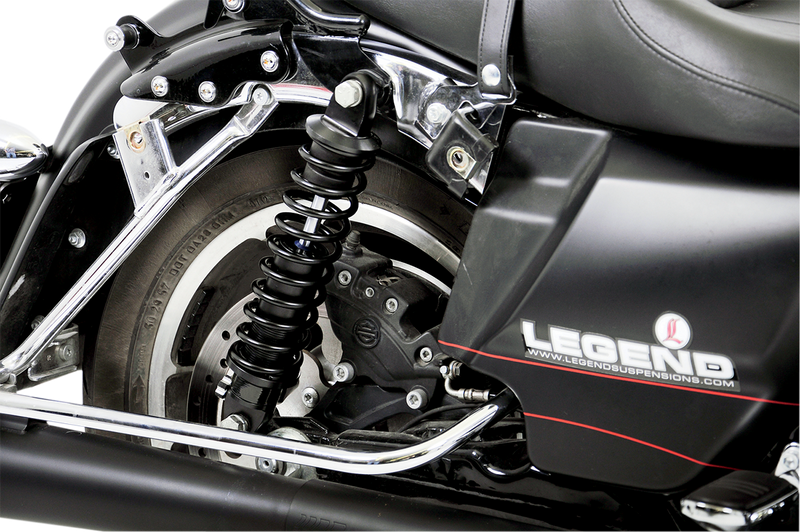 LEGEND SUSPENSION Revo Coil Suspension - Black - Standard - 13" - '99-'24 TOURING
