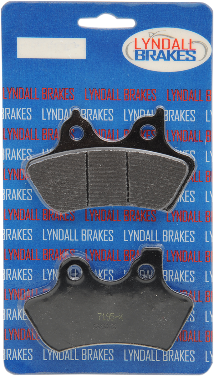 LYNDALL RACING BRAKES LLC X-Treme Brake Pads - Harley-Davidson '00-'07 TOURING, SOFTAIL, DYNA MODELS