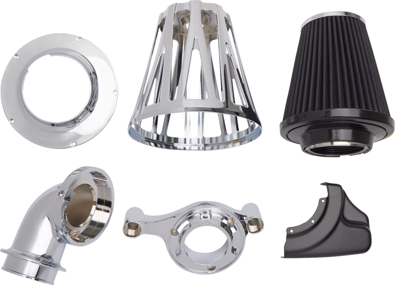 ARLEN NESS CrossFire Monster Sucker® Air Cleaner Kit - Chrome